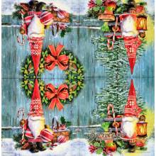 Serwetka decoupage firmy AMBIENTE skrzat 33x33cm